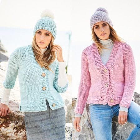 Stylecraft Cardigans Knitting Pattern Leaflet 9593