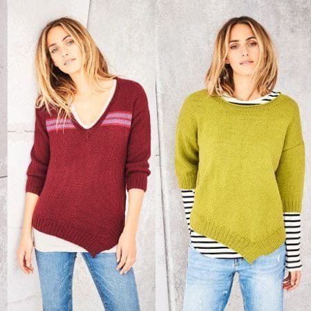 Stylecraft Sweaters Knitting Pattern Leaflet 9584