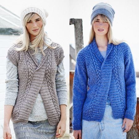 Stylecraft Sweater and Slipover Knitting Pattern Leaflet 9451