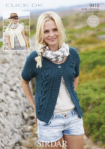 Sirdar Cardigans Knitting Pattern Leaflet 9410