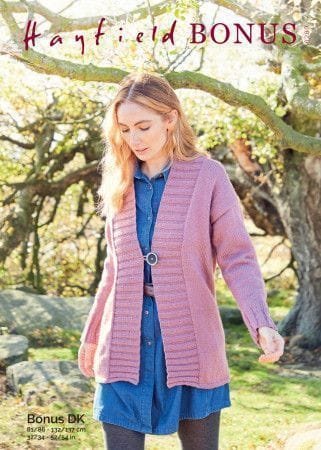 Hayfield Sweater Knitting Pattern Leaflet 8289