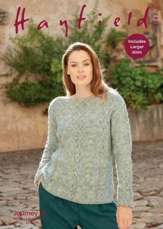 Hayfield Sweater Knitting Pattern Leaflet 8267