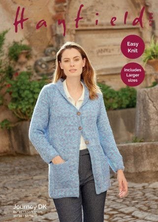 Hayfield Coat Knitting Pattern Leaflet 8266