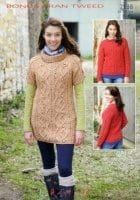 Hayfield Sweater & Tunic Knitting Pattern Leaflet 7138
