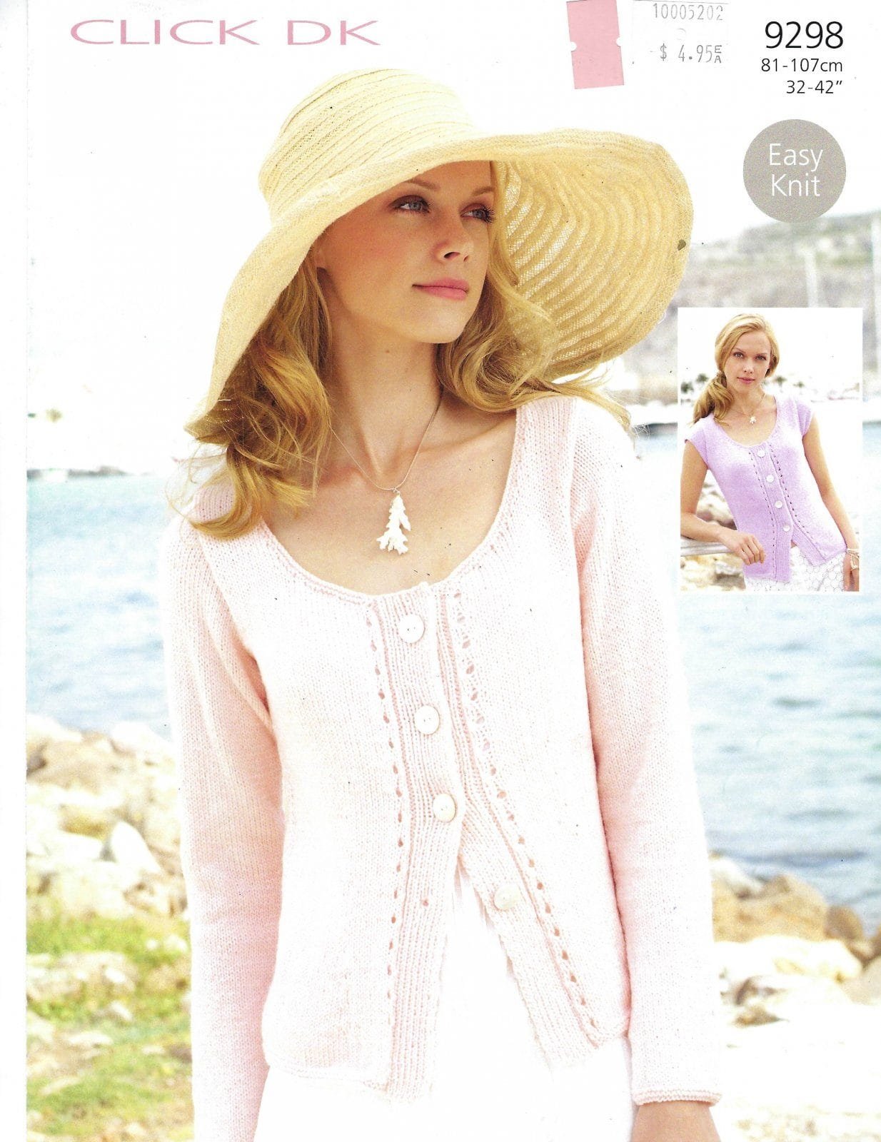 Sirdar Cardigan Knitting Pattern Leaflet 9298