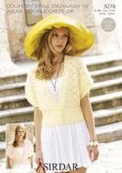 Sirdar Cardigan Knitting Pattern Leaflet 9278