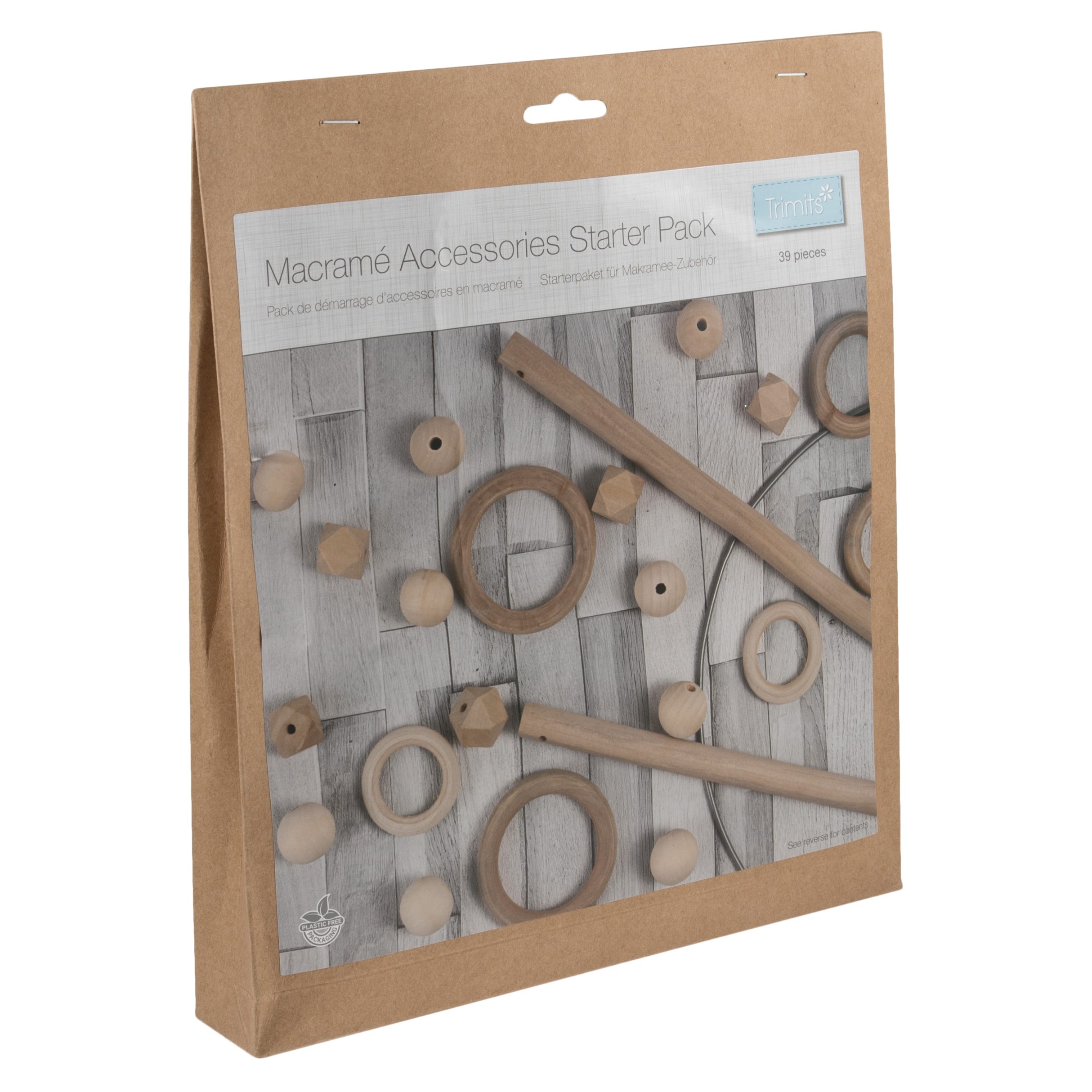 Macramé Accessories Starter Pack 39 Pieces