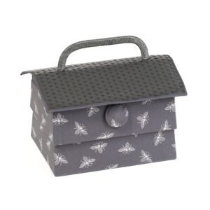 Sewing Box – Bee Hive Grey Bees 3