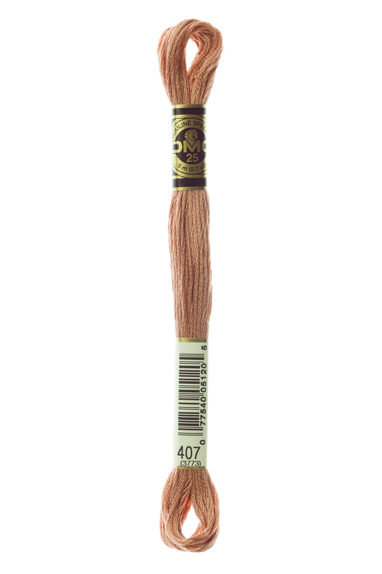 DMC Mouliné Special Cotton Thread 407 Dark Desert Sand
