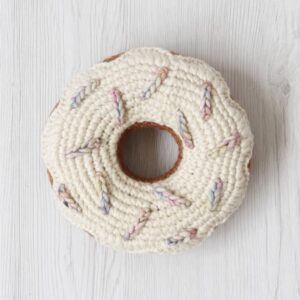 Amigurumi Kit for Knitting and Crochet – Donut