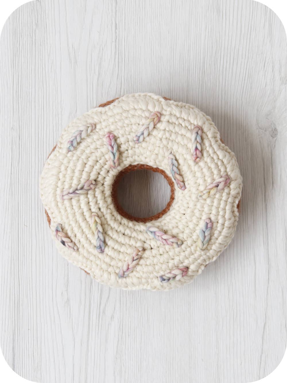 Amigurumi Kit for Knitting and Crochet – Donut