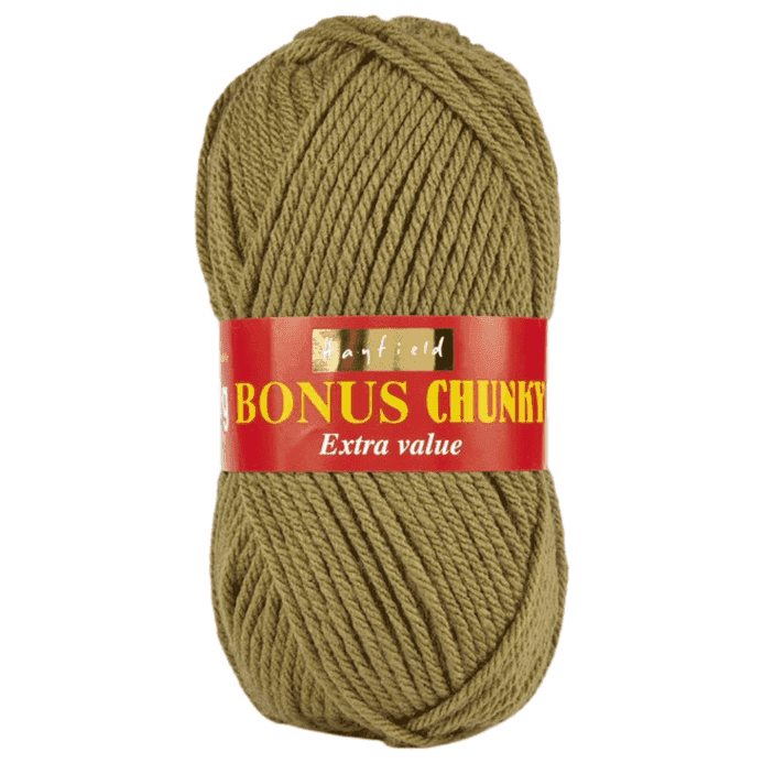 Hayfield Bonus Chunky 100g – Olive Green