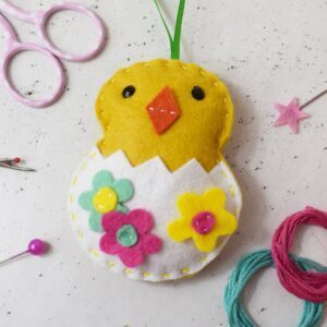 Chickadee Mini Easter Felt Craft Kit