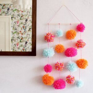 Pom Pom Wall Hanging Craft Kit