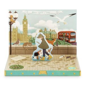 London Adventure Music Box Card