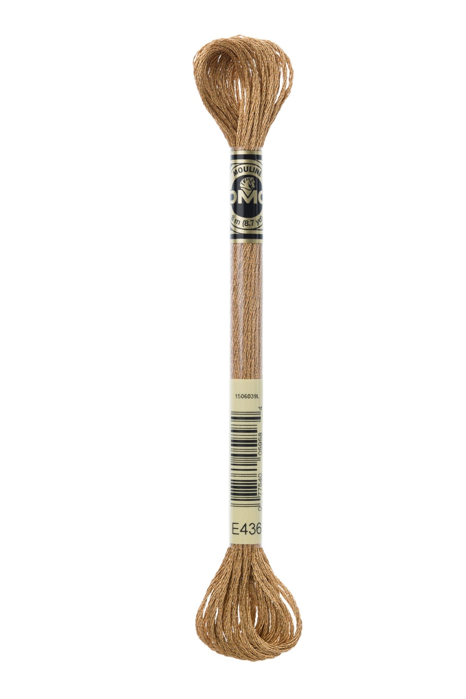 DMC Mouliné Light Effects E436 Golden Oak