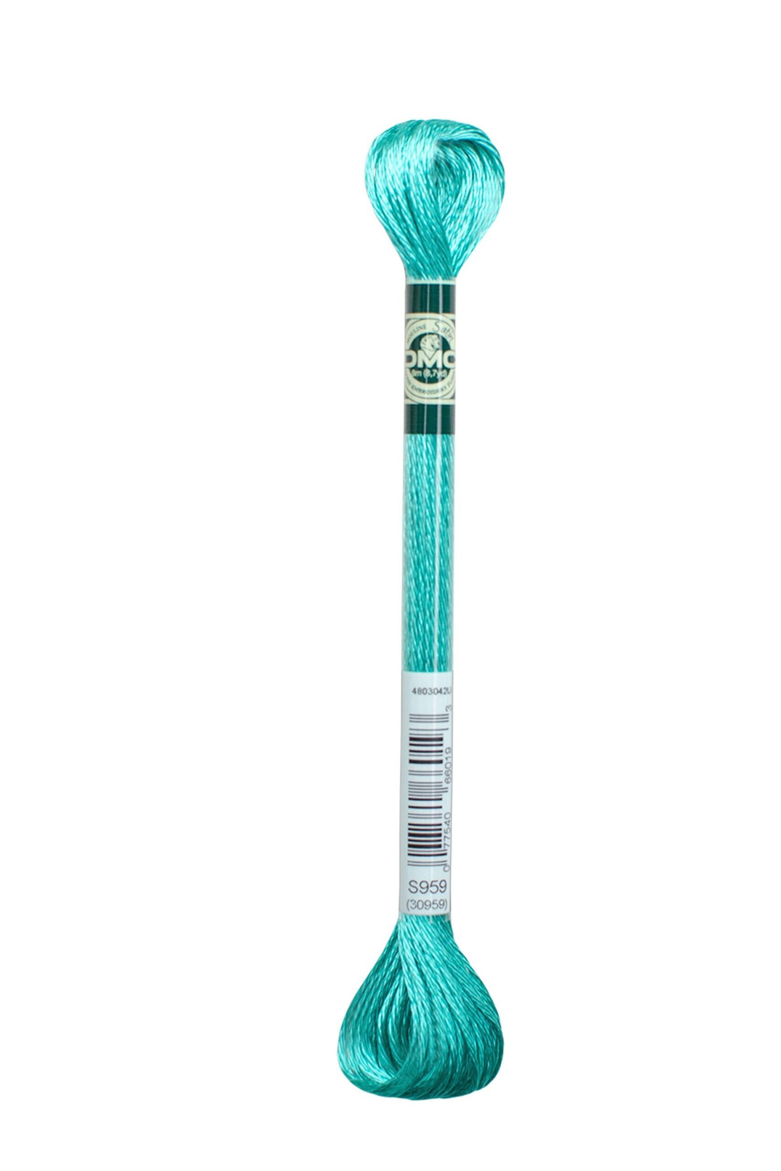 DMC Mouliné Satin S959 Seagreen