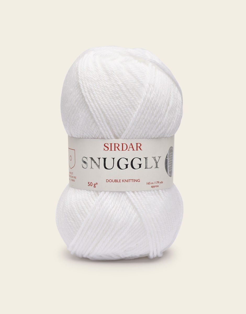 Sirdar Snuggly DK 50g – White