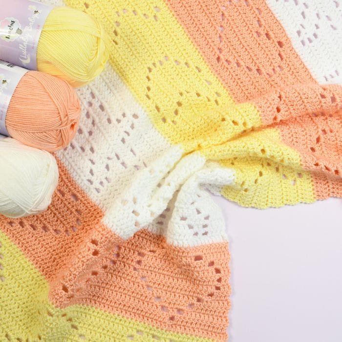 Lucky Charm Crochet Blanket Kit 6 Lucky Charm Crochet Blanket Kit