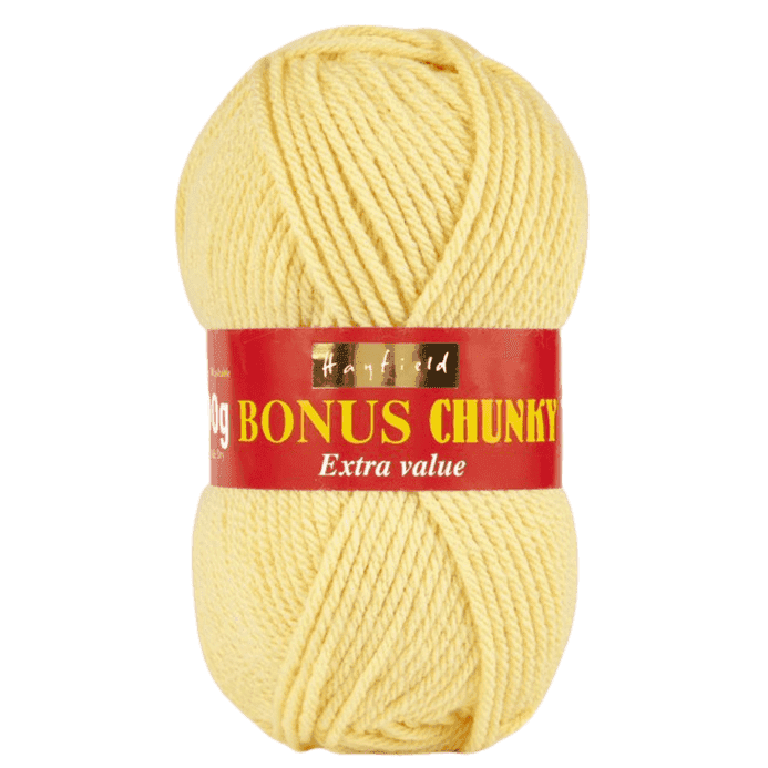 Hayfield Bonus Chunky 100g – Bright Lemon