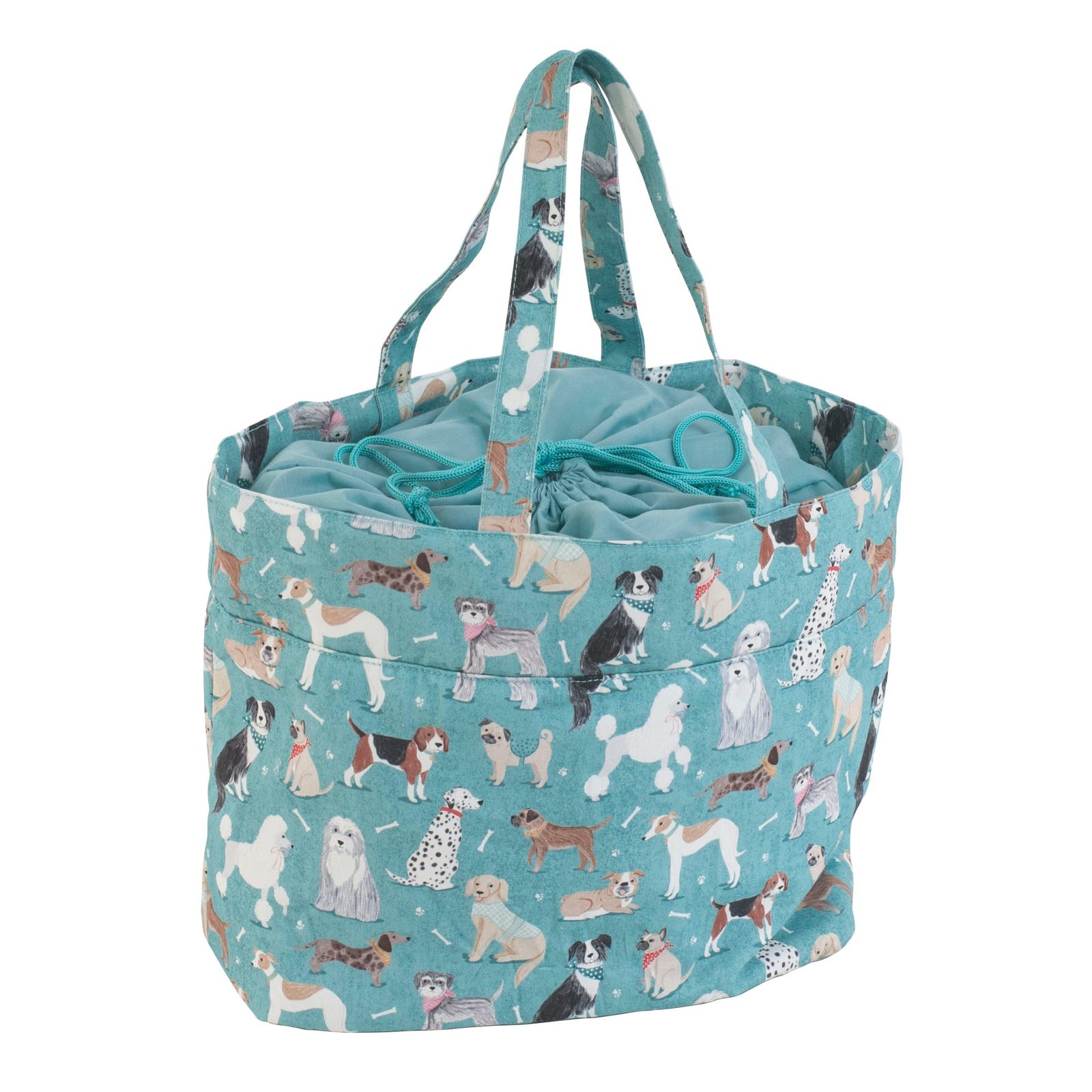 Craft Bag – Drawstring – Dogs
