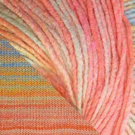 Sirdar Jewelspun Aran 200g – Citrine Sunrise