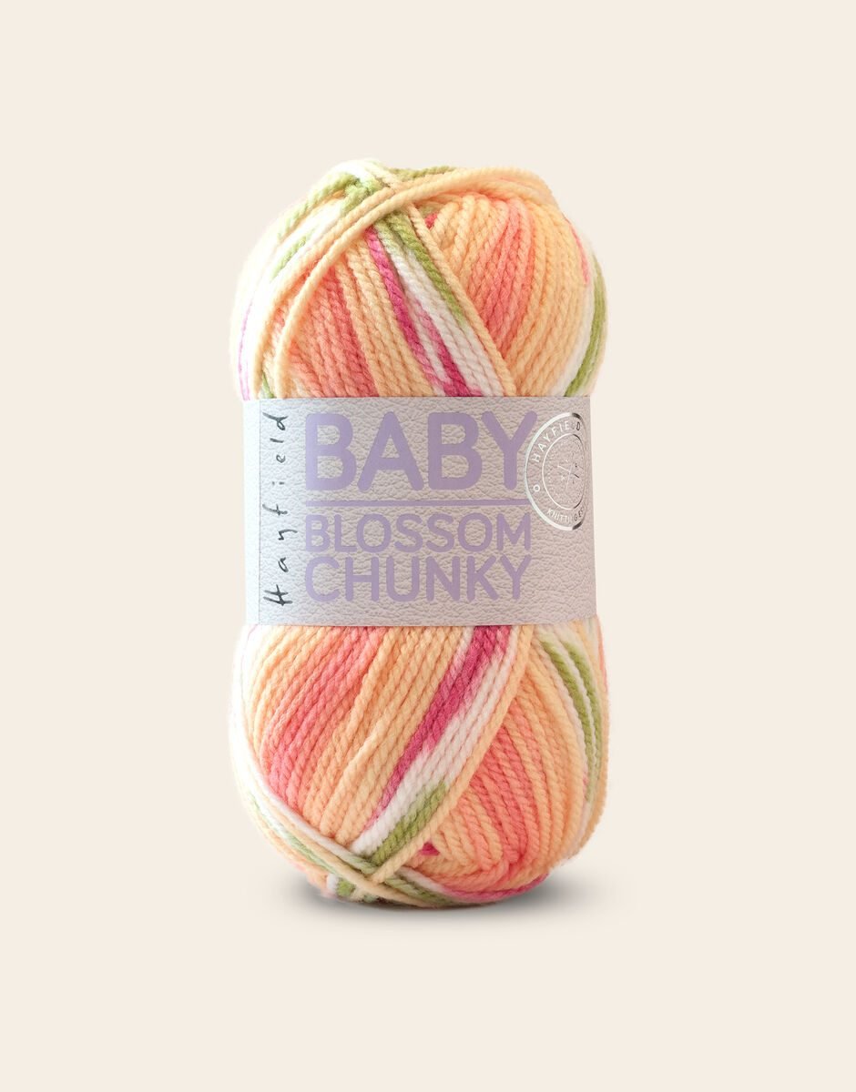 Hayfield Baby Blossom Chunky 100g Orange Blossom