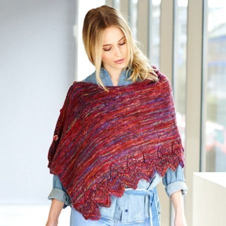 Stylecraft Top and Poncho Knitting Pattern Leaflet 9407