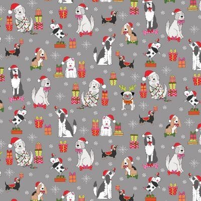 Makower Christmas Panels 2365/S Patchwork & Quilting Fabric 6 Makower Christmas Panels 2365/S