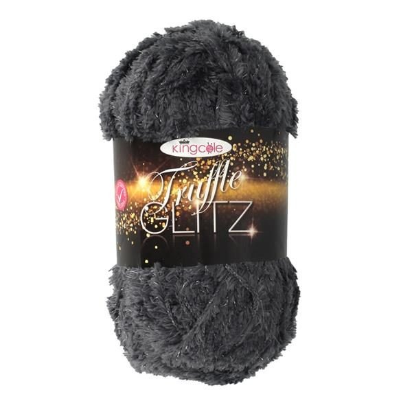 King Cole Truffle Glitz DK 100g – Silver – 5422 4 King Cole Truffle Glitz DK 100g – Silver – 5422