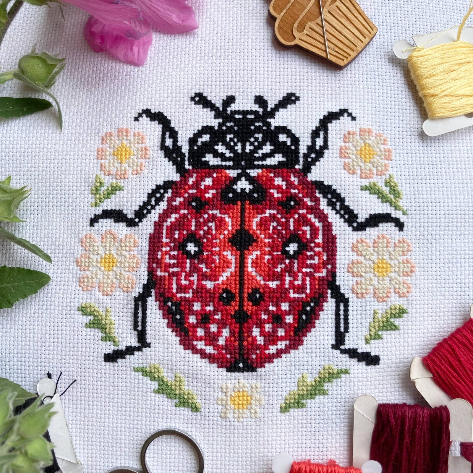 Lil’ Ladybird – Cross Stitch Kit