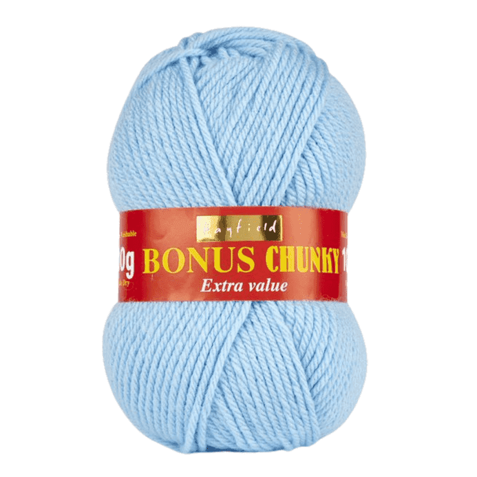 Hayfield Bonus Chunky 100g – Powder Blue