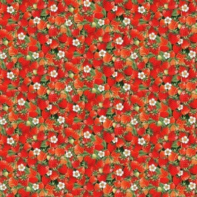 Makower Summer Days Strawberries 2550/1