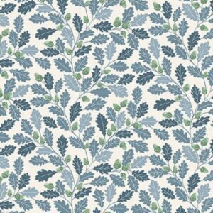 Makower Heather And Sage Oak Leaves 2532/B