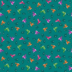 Makower Jewel Tones Hummingbird 2426/T