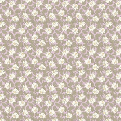 Makower Abloom Poppymallow Lilac 2/864P