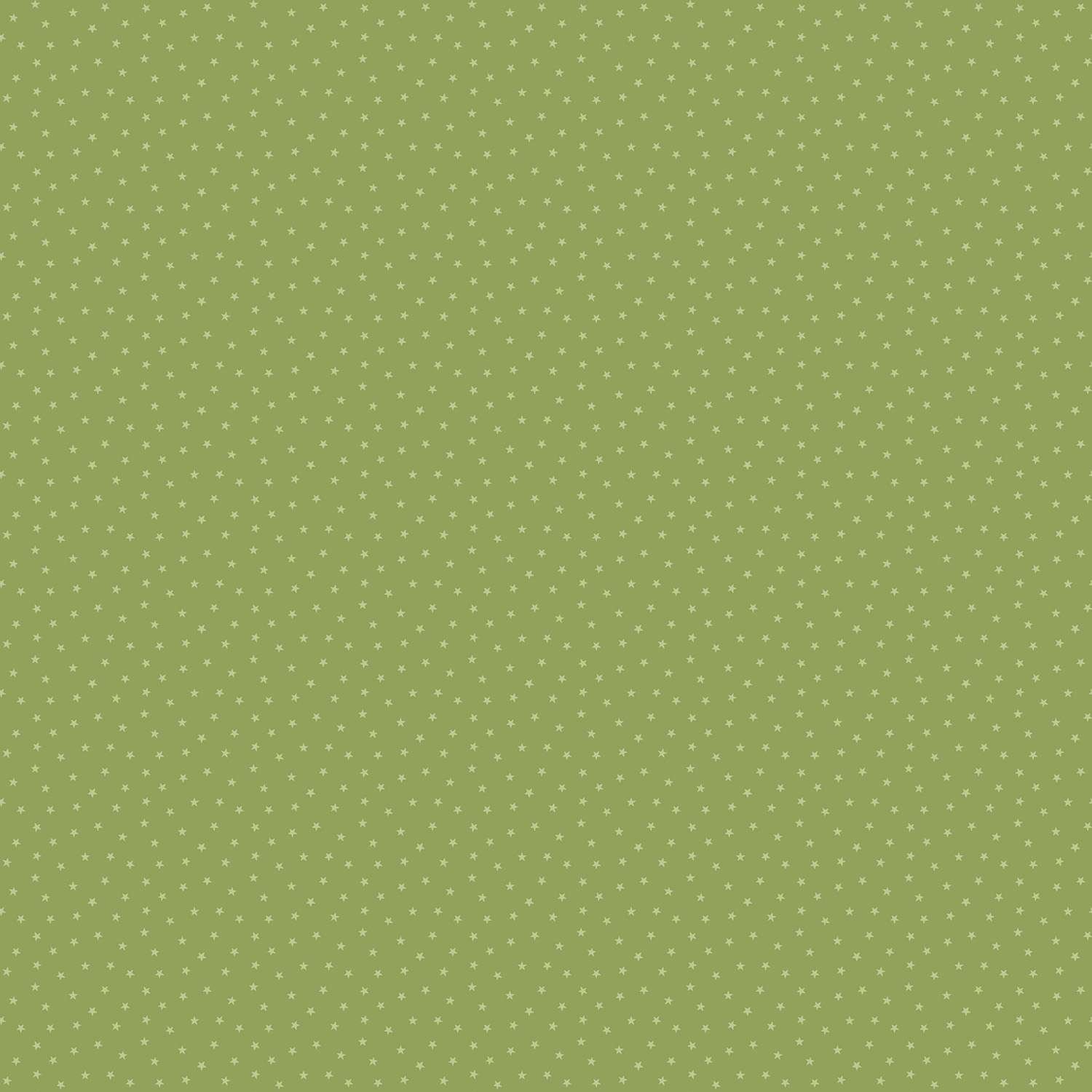 Makower Twinkle Green – 2/1234G Patchwork & Quilting Fabric 4 Makower Twinkle Olive – 2/1234G