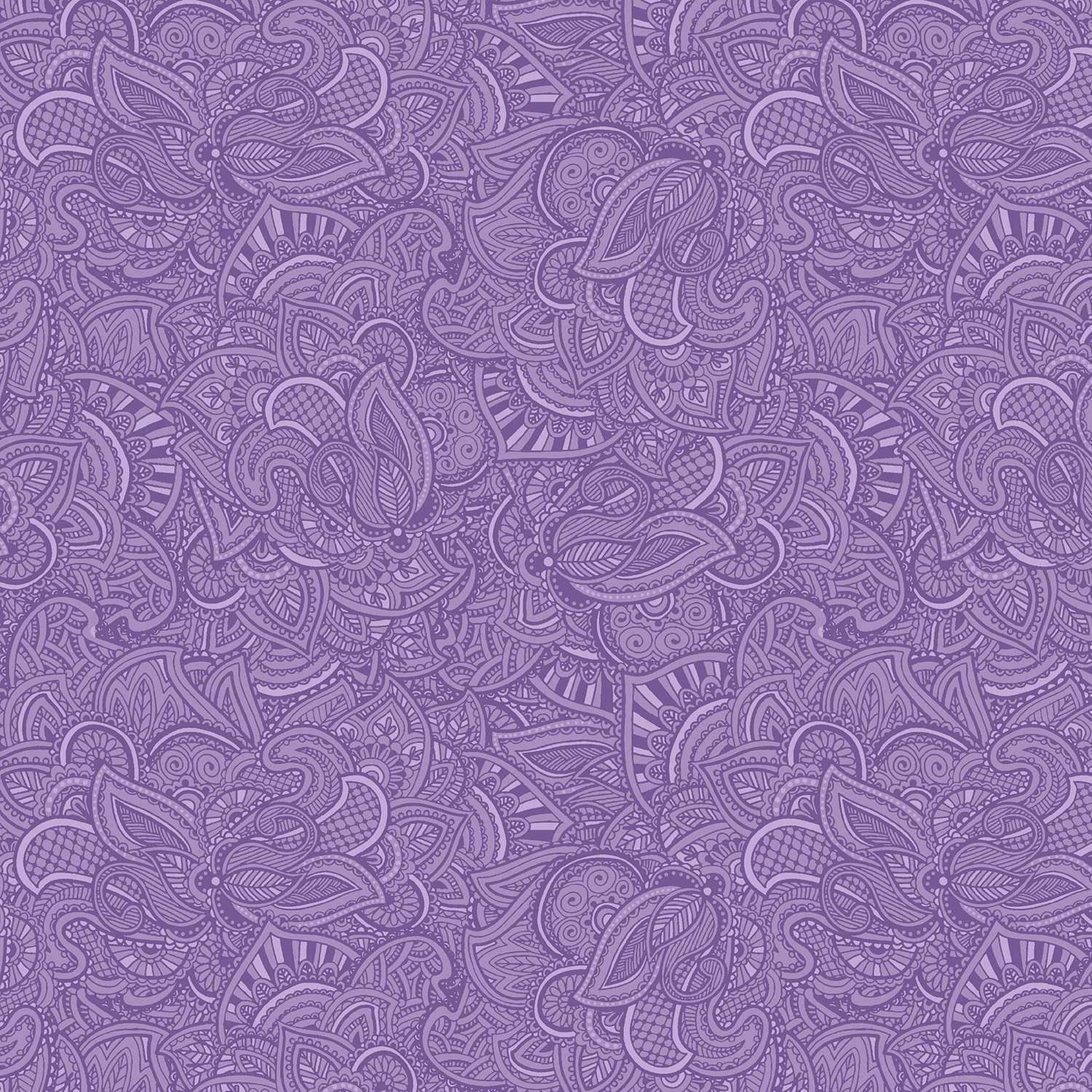 Makower Country Fresh Hyacinth 2/1160P Patchwork & Quilting Fabric 4 Makower Country Fresh Hyacinth 2/1160P