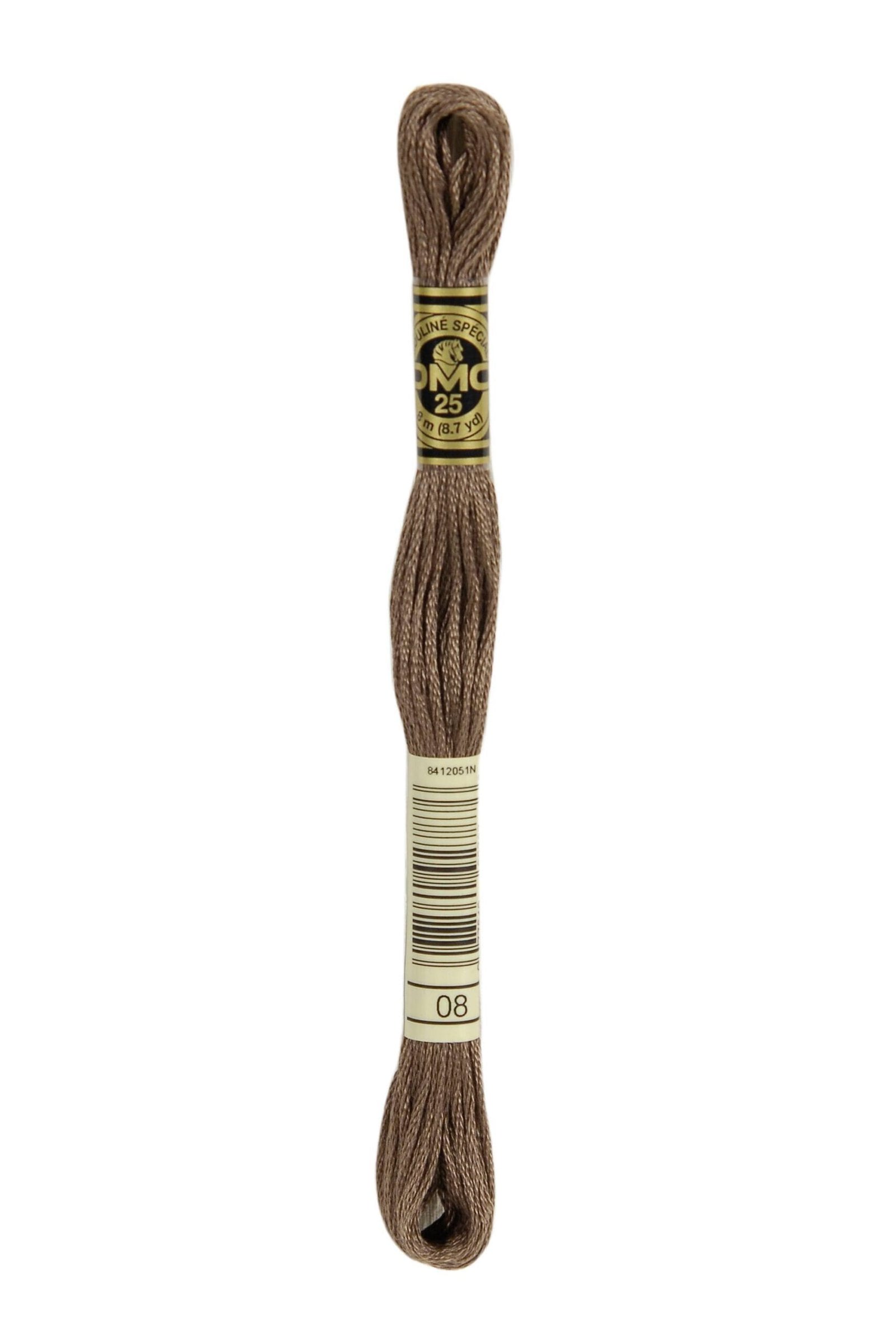 DMC Mouliné Special Cotton Thread 08 Dark Driftwood