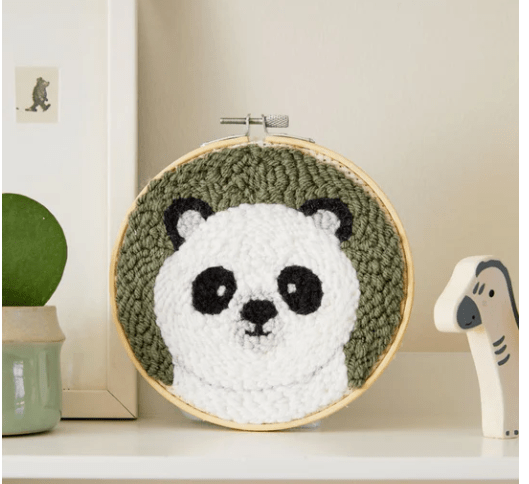 DMC Patrice Panda Punch Needle Kit