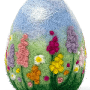 Cottage Garden Egg Needle Felting Craft Kit