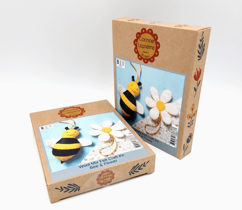 Bee & Flower Felt Craft Mini Kit