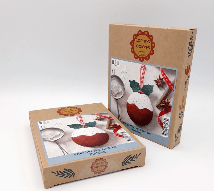 Christmas Pudding Felt Craft Mini Kit