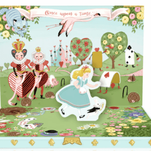 Adventures In Wonderland Music Box Card