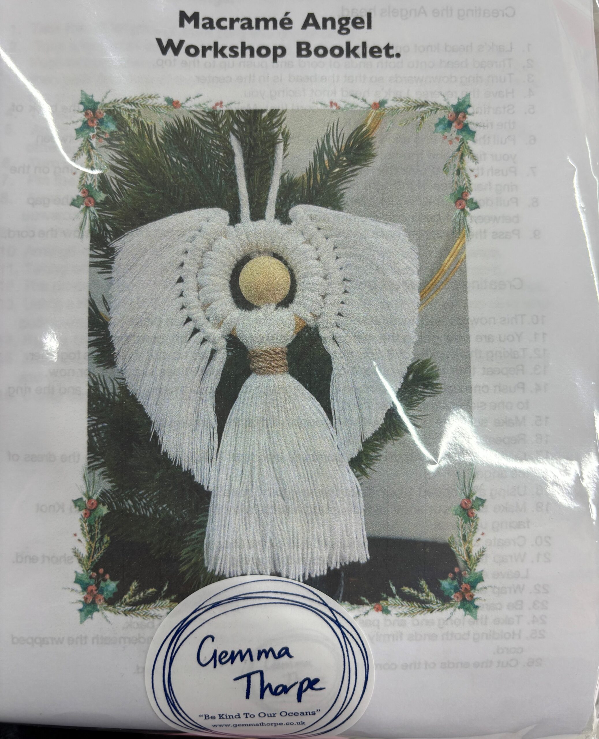 Macrame Angel Kit