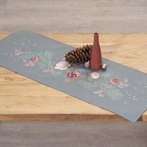 Duftin Embroidery Kit – Table Runner 35×95 cm Winter Magic