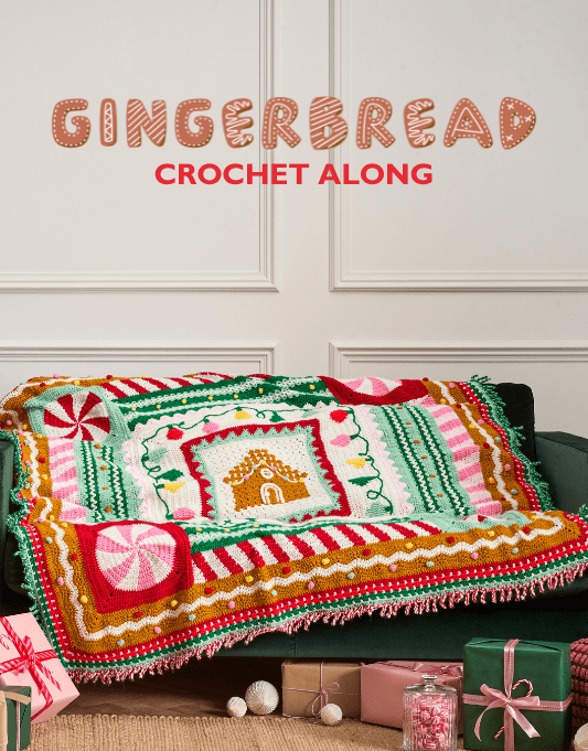 Sirdar Christmas Gingerbread Crochet Along Kit