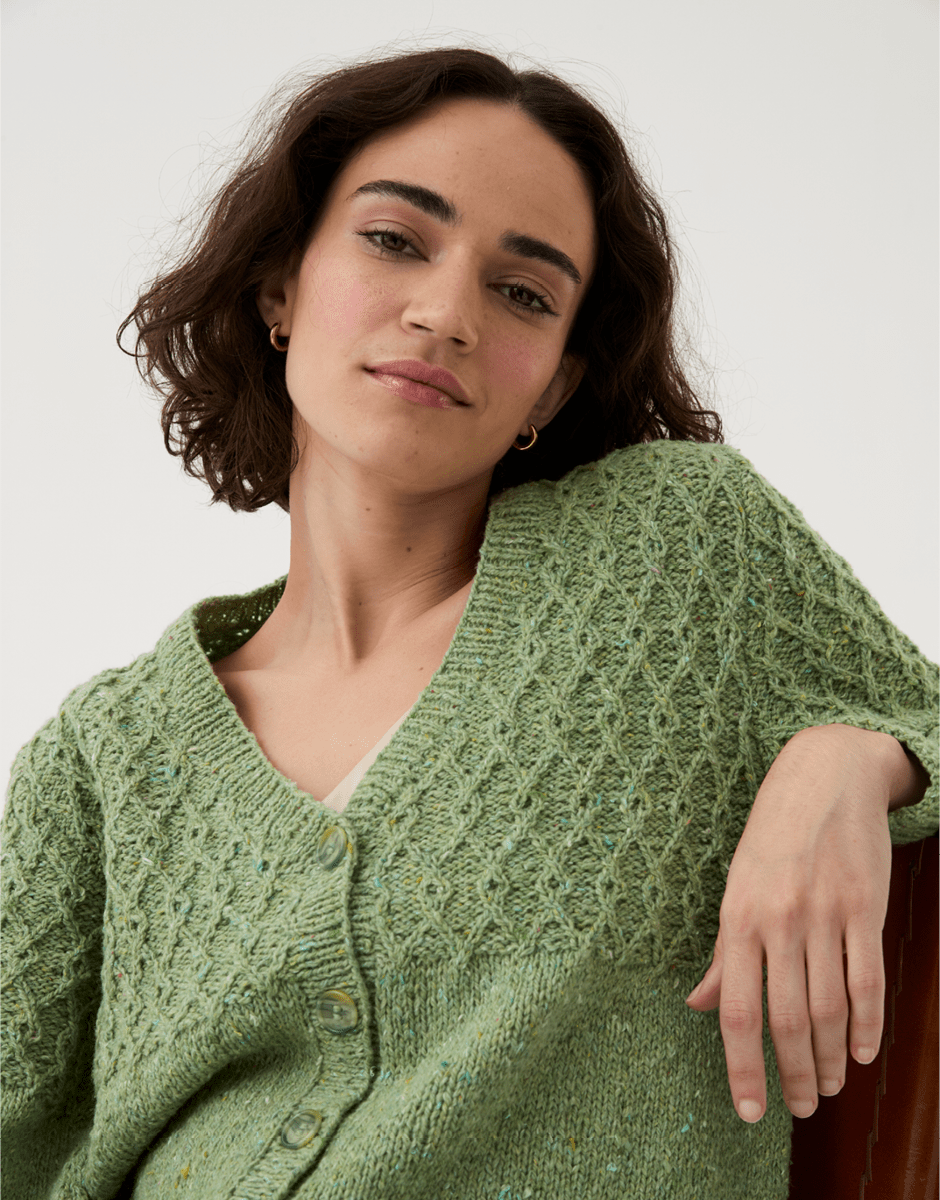 Sirdar Diamond Cable Cardigan Knitting Pattern Leaflet 10786 5 940_x_1200_-_Diamond_Cable_Cardigan8