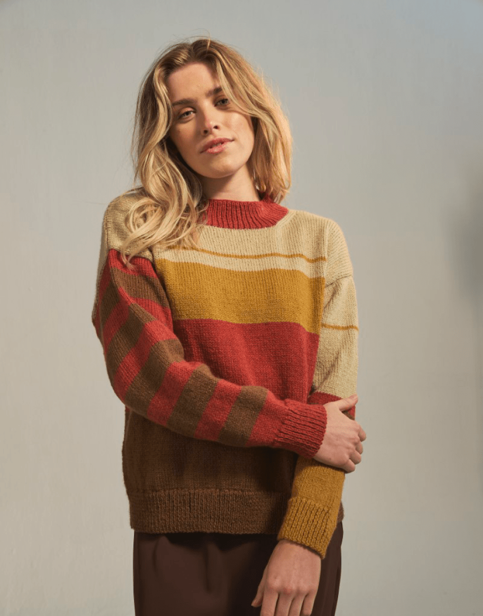 Sirdar Atmosphere Sweater Knitting Pattern Leaflet 10770