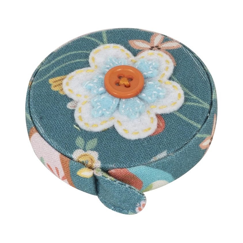 Tape Measure – Appliqué – Bird Aviary